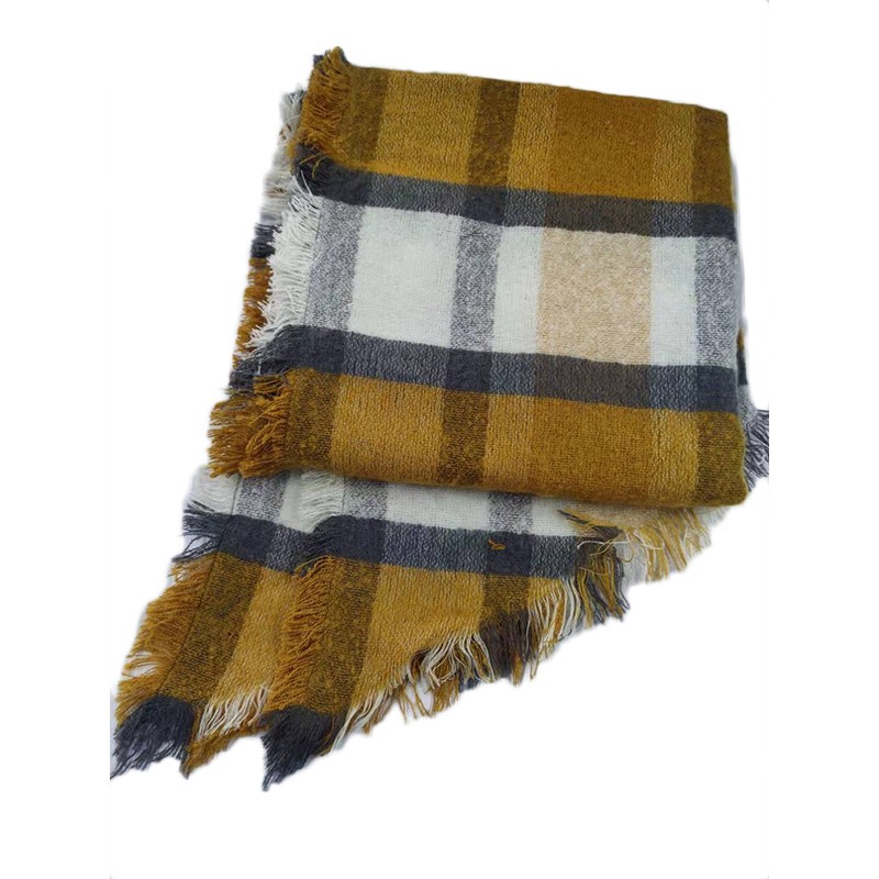 Oversized Warm Soft Knitted Scarf