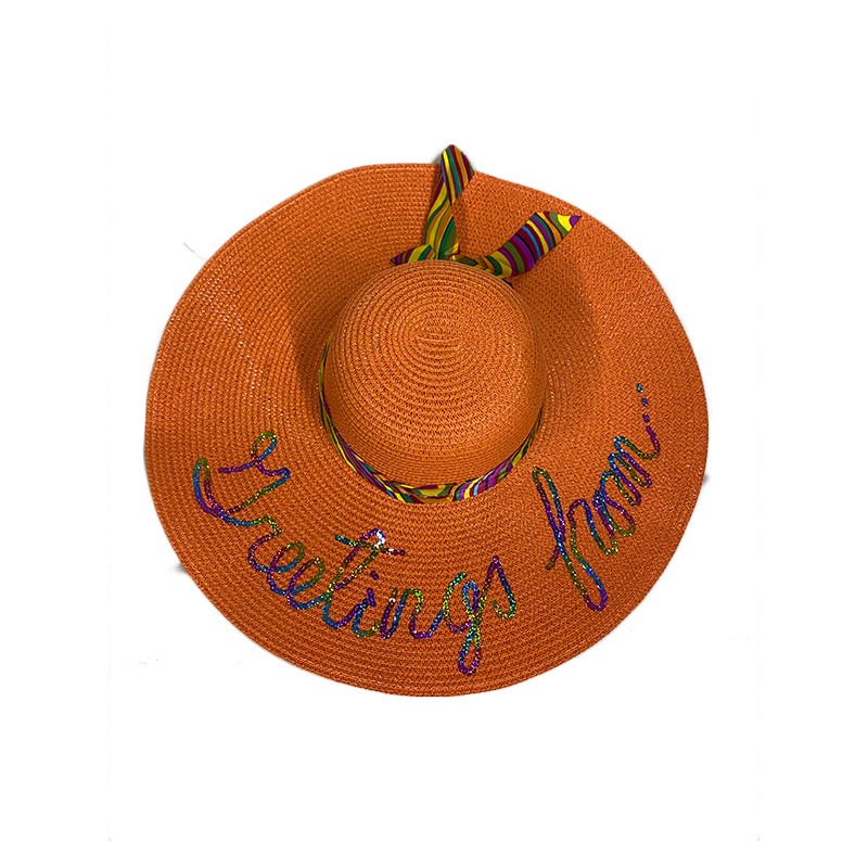 Female Straw Hiking Hat