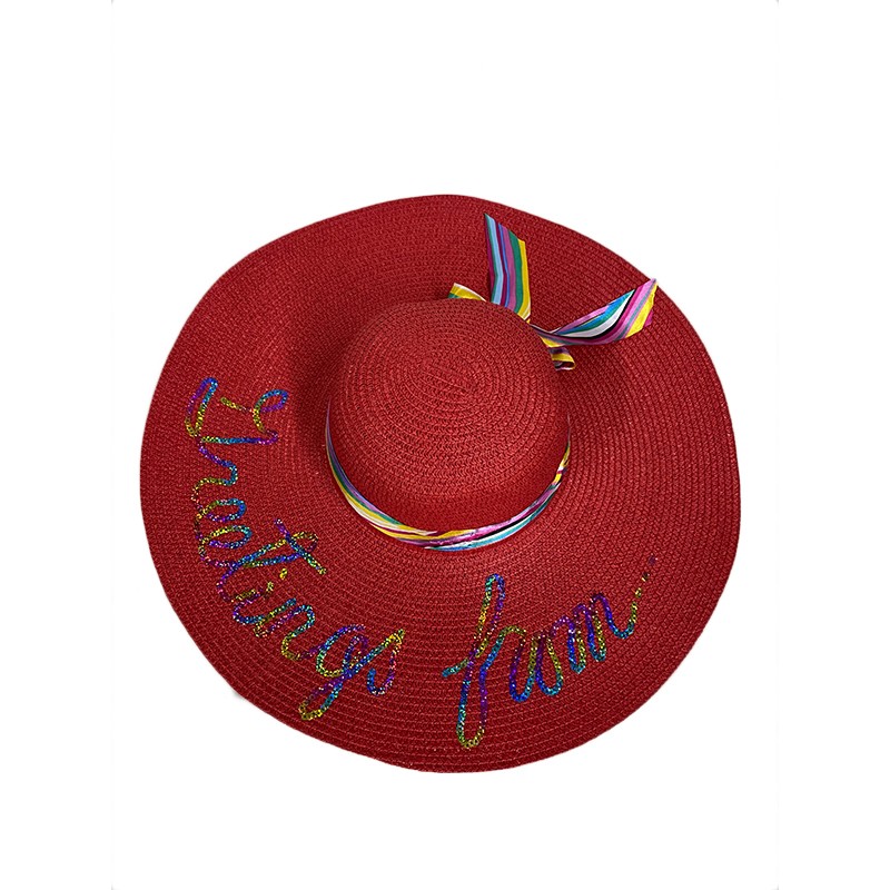 Female Straw Hiking Hat