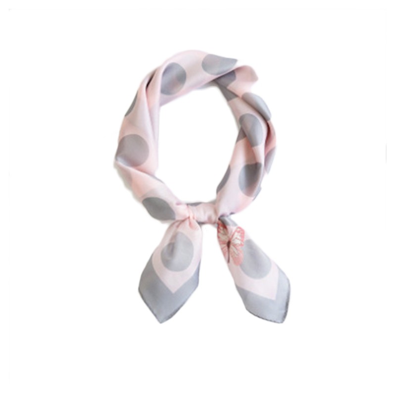 Small Circle Silk Scarves