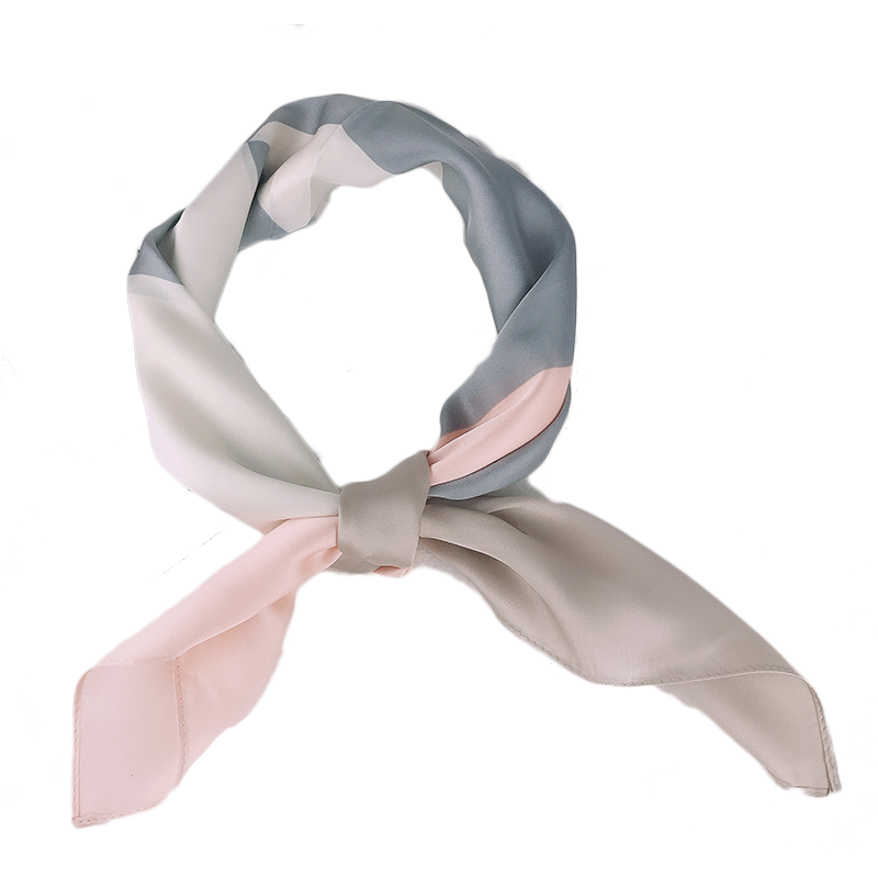 Simple Skinny Silk Scarves