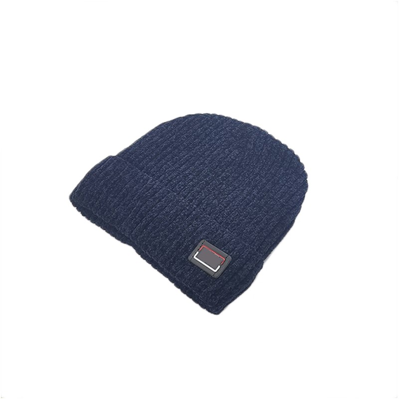 Black Oversizemen Fit Driving Men Knitted Hat