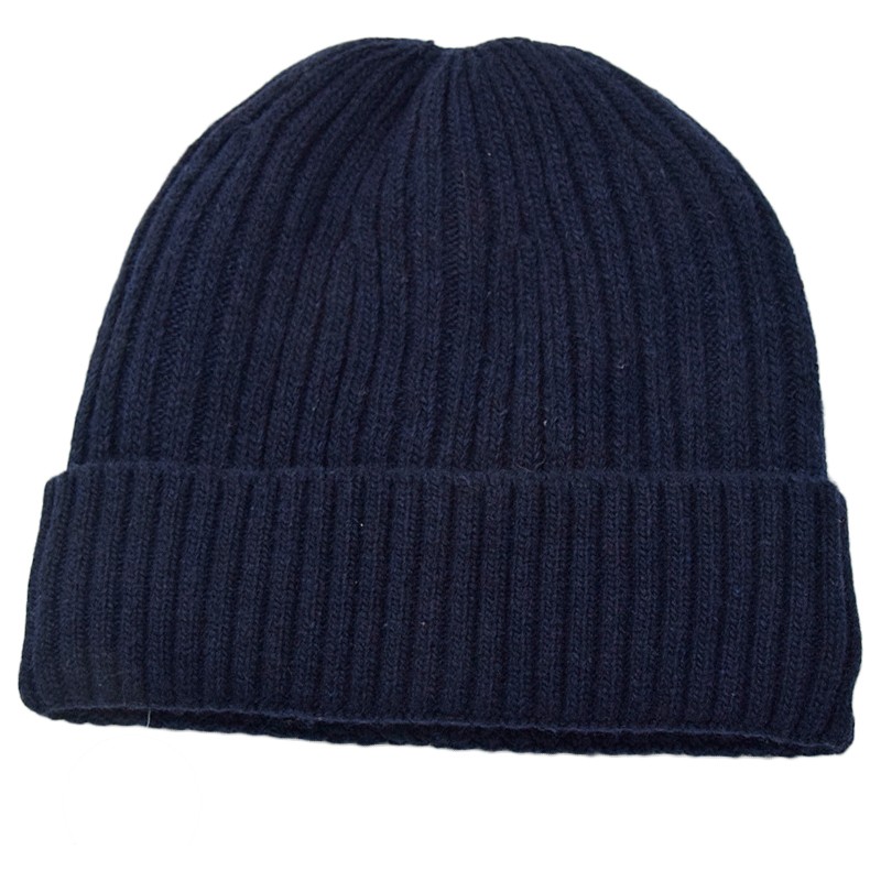 Roundish Pure Color Men Knitted Hat